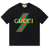 GUCCI Rainbow Blade Print T-Shirt Oversized